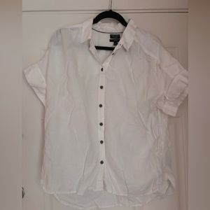 J Crew Relaxed-fit short-sleeve Baird McNutt Irish linen shirt